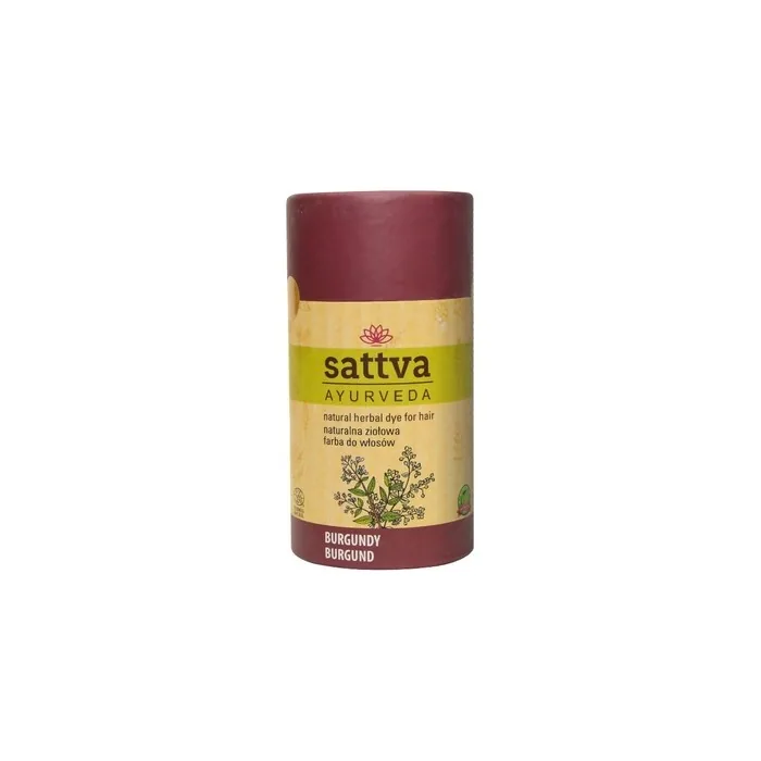 Sattva Natural Herbal Dye For Hair Burgundy 150g