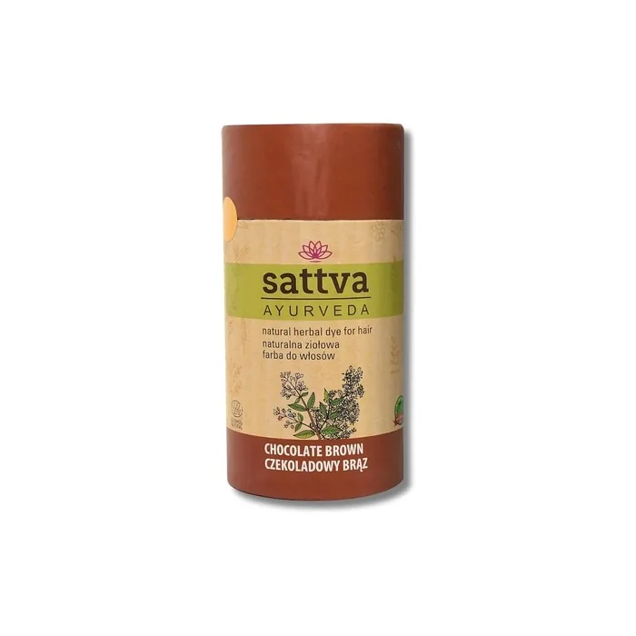 Sattva Natural Hair Color Henna for Allergies Organic Plant-Based Hair Dye