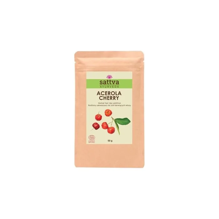 Sattva Acidifier For Henna And Dyeing Herbs Acerola Cherry 50g