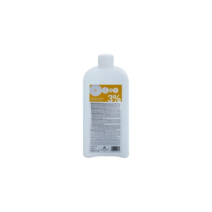 Kallos Kjmn Hydrogen Peroxide Emulsion 3 1000ml Hair Color Developer