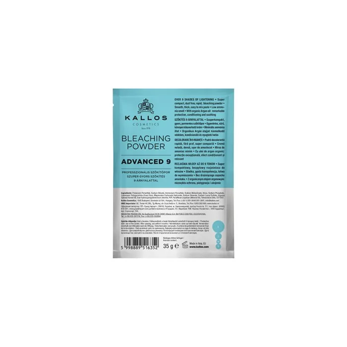 Kallos Kjmn Advanced 9 Bleaching Powder 35g
