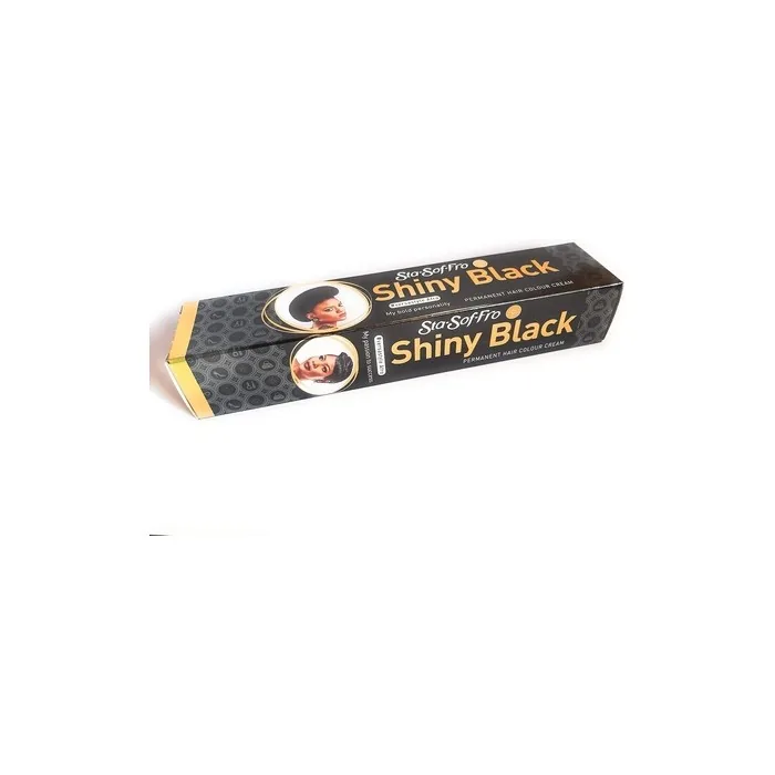 Sta Sof Fro Permanent Hair Colour Cream Tube Shiny Black 25ml