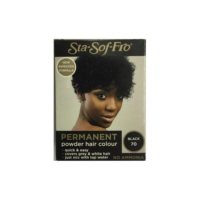 Sta Sof Fro Permanent Hair Colour Powder Black