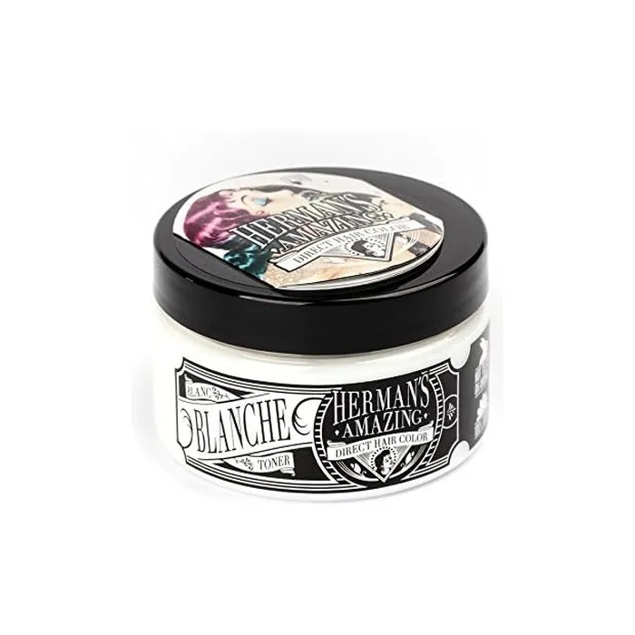 Hermans Amazing Semi-Permanent Hair Toner Blanc Blanche Bianco