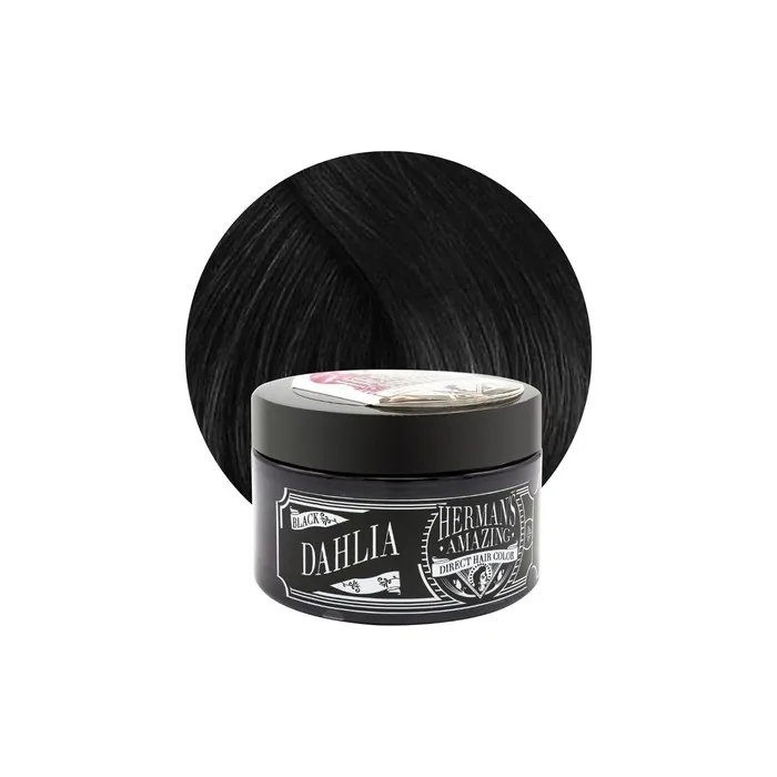 Herman's Amazing Semipermanent Hair Color Black Dahlia 115ml Black