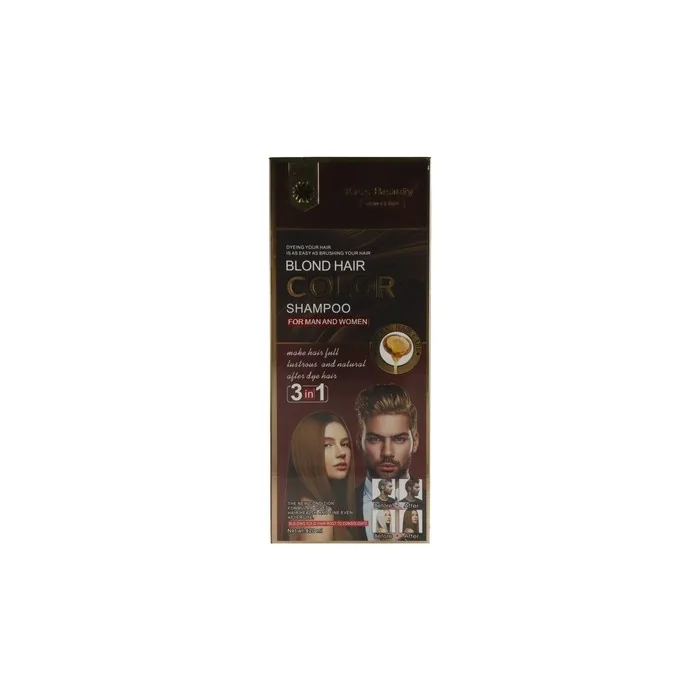 Kiss Beauty 3in1 Coloring Shampoo Blonde 420ml