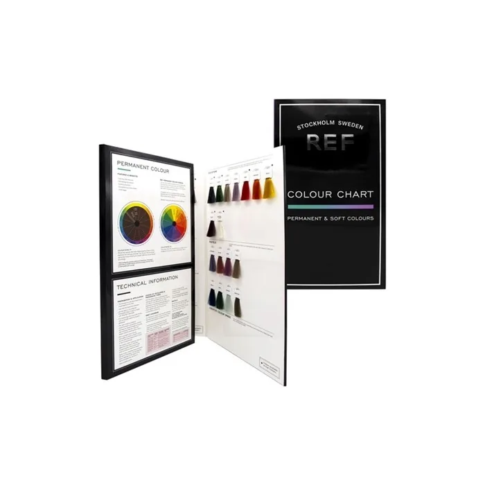 Ref Stockholm Tools Hair Colour Chart