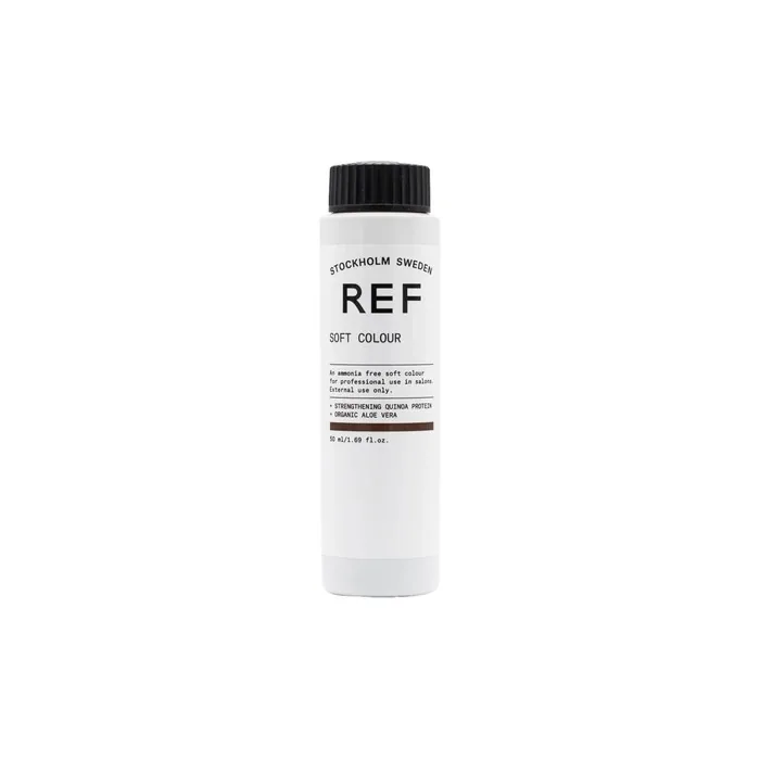 Ref Stockholm Hair Dye Soft Color 10 Black - 50ml