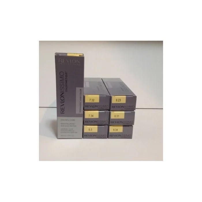 Revlon Revlonissimo Permanent Hair Color Cream Gel Color 2 oz