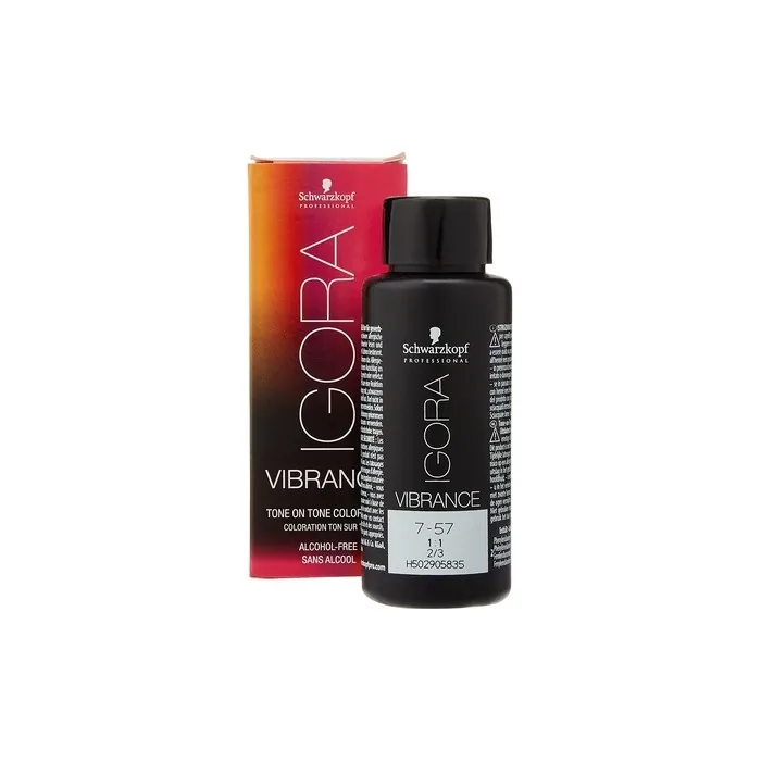 Schwarzkopf Igora Vibrance 7-57 Medium Blonde Gold Copper