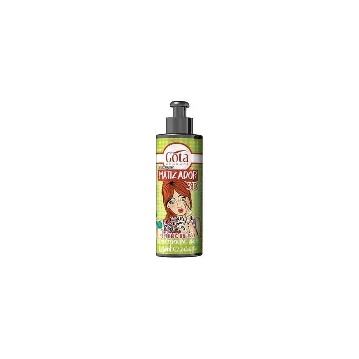 Gota Dourada 3d Intense Red Hair Color Enhancer 120ml