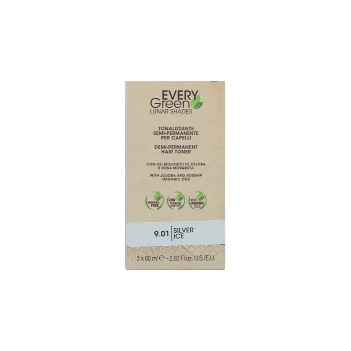 Dikson Every Green Lunar Shades Toner 9.01 Silver Ice 3 x 60ml