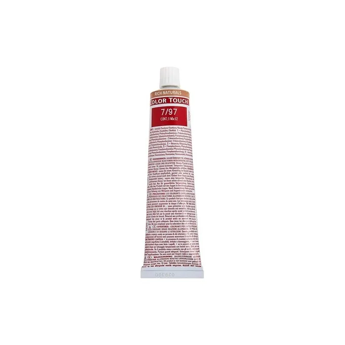 Wella Colour Touch Demi-Permanent Hair Colour No. 7/97 Medium Blonde Cendre Brown 60ml