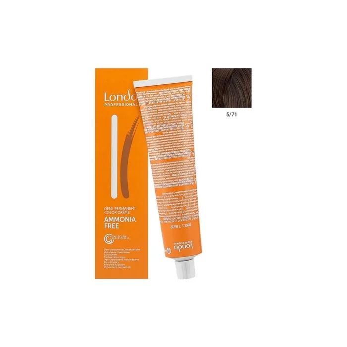 Londa Demi Intensive Coloring 5/71 Light Brown Brown Ash, Packed 1 X Per Piece