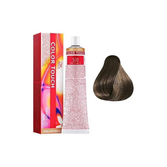 Wella Professionals Color Touch Semipermanent Haircolor Number 5/0 Light Brown 60ml