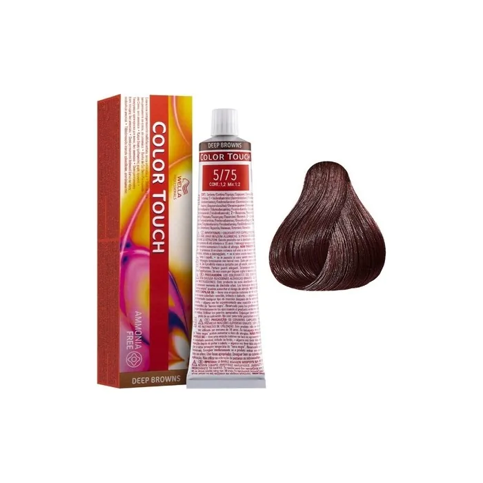 Wella Color Touch 5/75 Light Brown Brown Mahogany 60ml