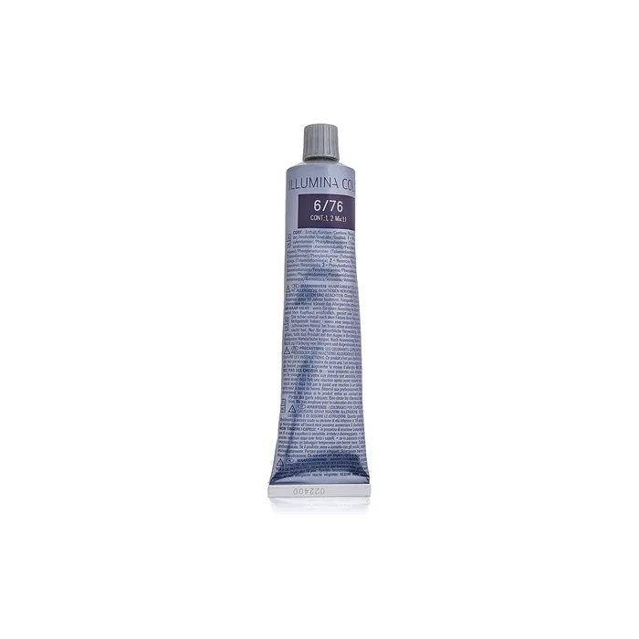 Wella Illumina Color Permanent Hair Color 6/76 Dark Brown Violet Blonde 60ml