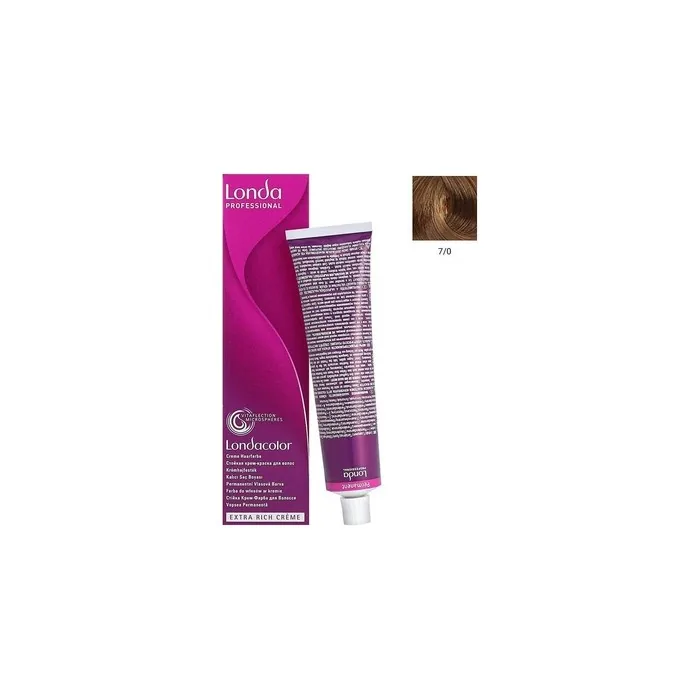 Londa Londacolor Creme Hair Color 7/0 Medium Blonde