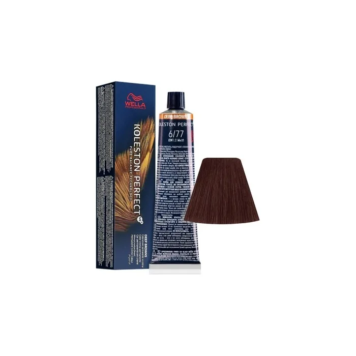 Wella Koleston Perfect Deep Browns 677 60ml Hair Color