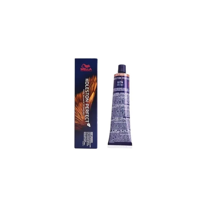 Wella Koleston Perfect Me 874 Deep Browns 60ml Hair Color