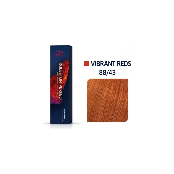 Wella Koleston Perfect Me 88/43 Light Blonde Intensive Red Gold 60ml