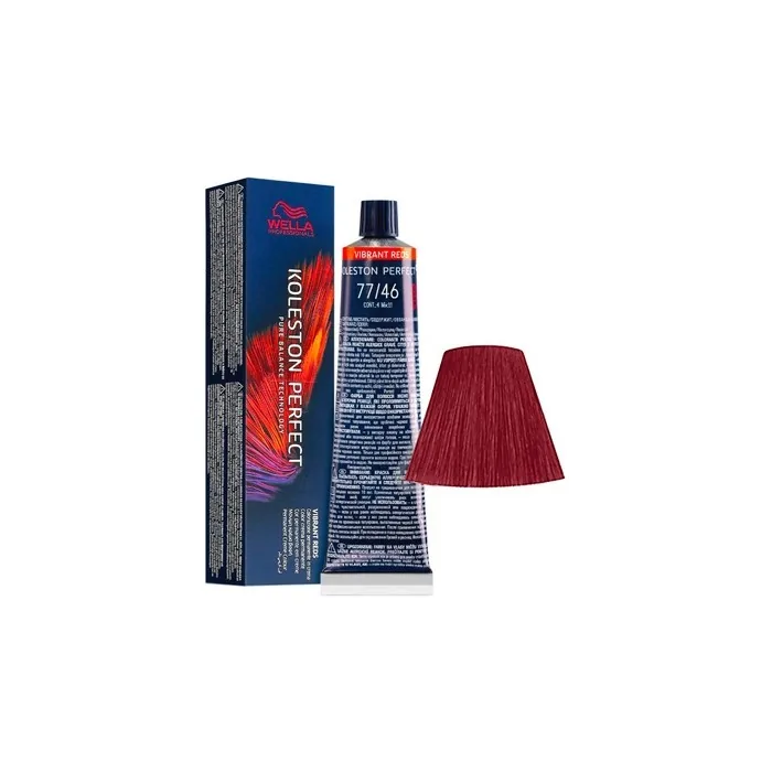 Wella Koleston Perfect Vibrant Reds 7746 Hair Color 60ml