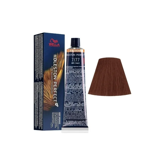 Wella Koleston Perfect Me+ KP Deep Browns 7/77 Permanent Hair Dye