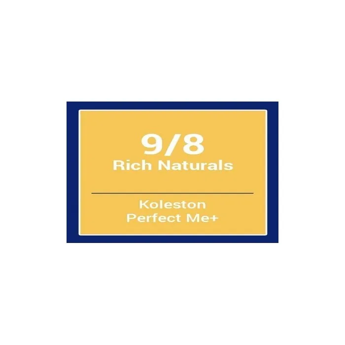 Wella Koleston Perfect Me + Rich Naturals 9/8 Hair Color 60ml
