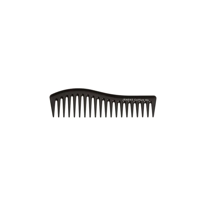 Janeke Hair Comb Black 57805 - Perfect For Detangling Hair