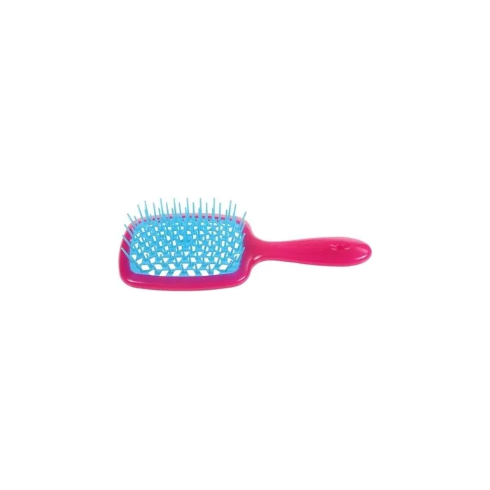 Janeke Superbrush Hairbrush For Detangling Hair In Fuchsia