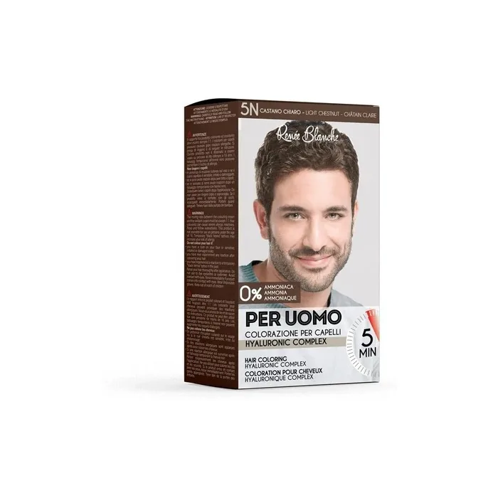 Renee Blanche Man 5N Castano Light Shampoo Coloring