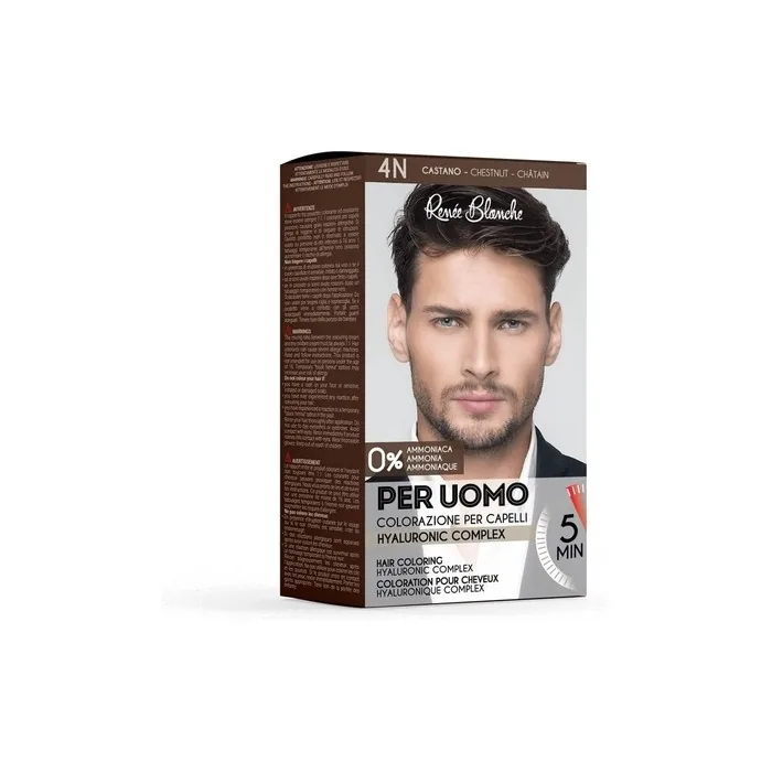 Renee Blanche Men 4N Brown Shampoo Color Range