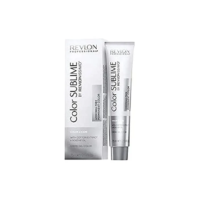 Revlon Professional Revlonissimo Colour Sublime Colour & Care Permanent Hair Colour 8.04 Natural Copper Light Brown 75ml