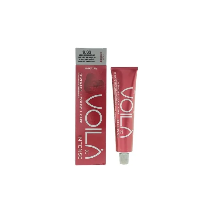 Intercosmo Voila 3c Intense 9.33 Very Light Intense Golden Blonde Hair Colour