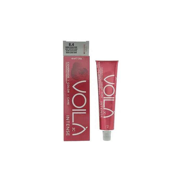 Intercosmo Voila 3c Intense 8.4 Light Copper Blonde Hair Colour
