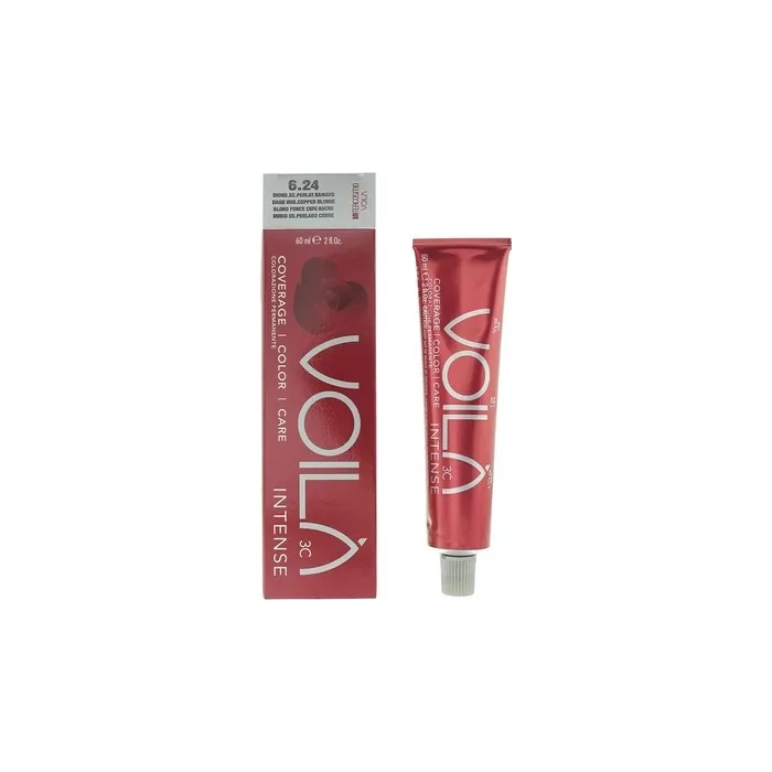 Intercosmo Voila 3c 6.24 Dark Iridescent Copperblonde Hair Colour