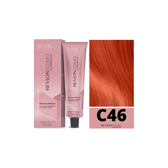 Revlon Revlonissimo Cromatics C46tangerine Red 60ml Hair Color