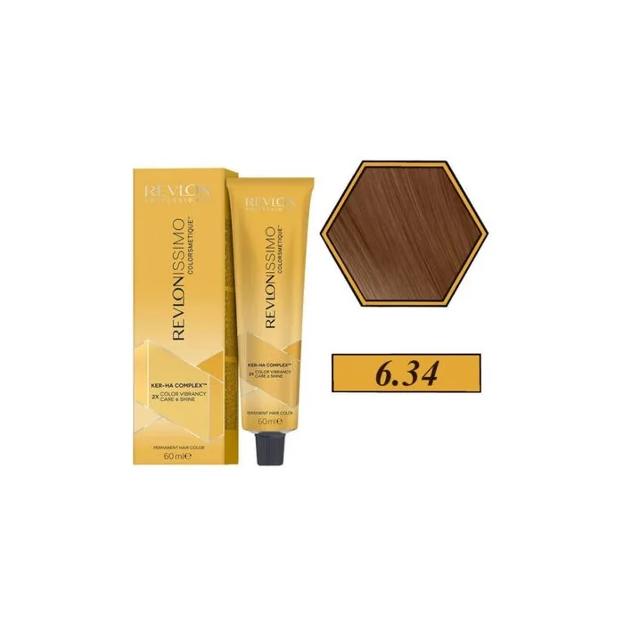 Revlon Revlonissimo Colorsmetique Hair Color 60ml 6.34