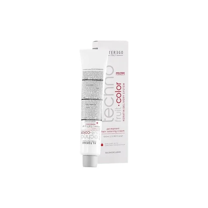 Alterego Techno Fruit Color 5/00 Keratin System PPD Free Professional Permanent Hair Color 100ml