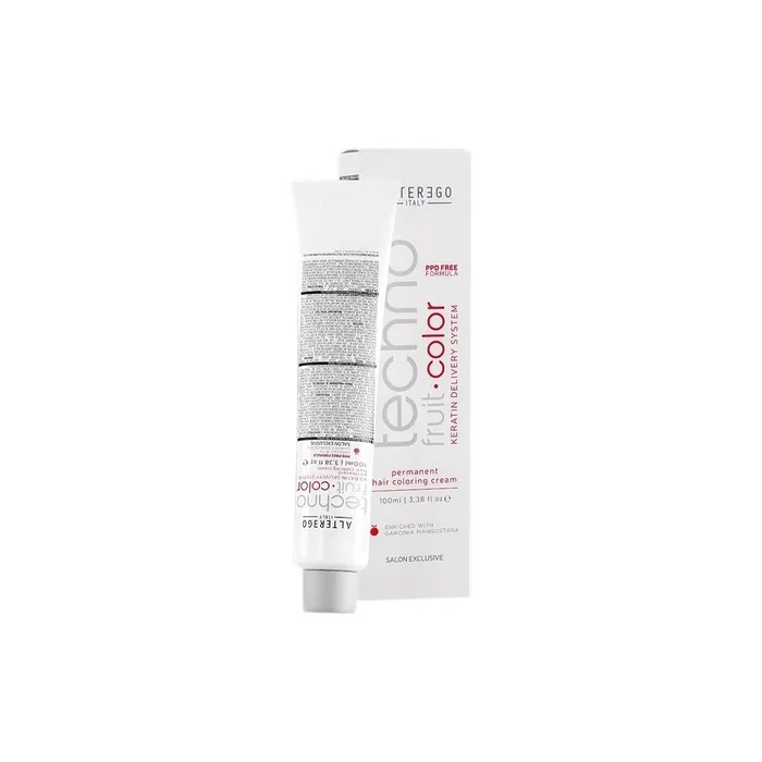 Alterego Techno Fruit Color 51 Keratin System Ppd Free 100ml Light Ash Brown