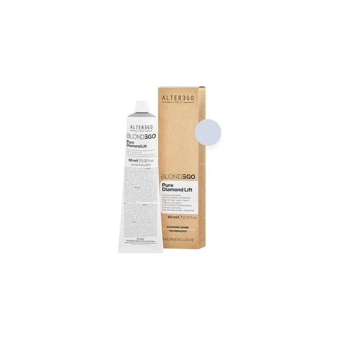 Hair Alterego Blondego Pure Diamond Lift 60ml Ash Lightening Coloring Cream