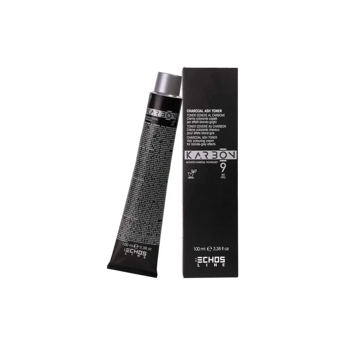 ECHOSLINE Karbon 9 Charcoal Toner Color CT Ash Coloring Cream