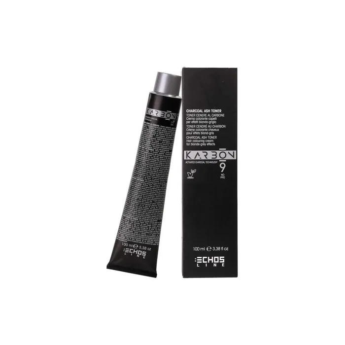 ECHOSLINE Karbon 9 Charcoal Color CB 9 Charcoal Coloring Cream 100ml