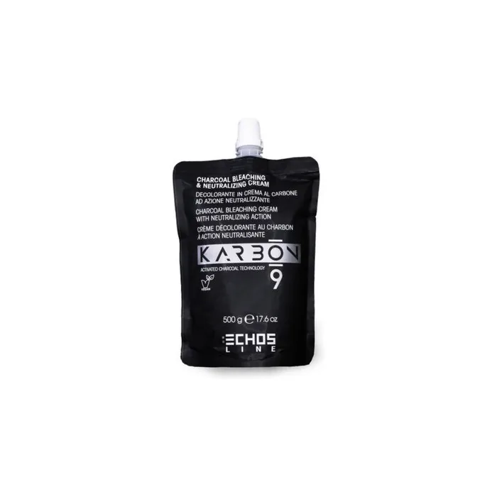 ECHOSLINE Karbon 9 Color Remover Creme with Activated Charcoal Neutralizer