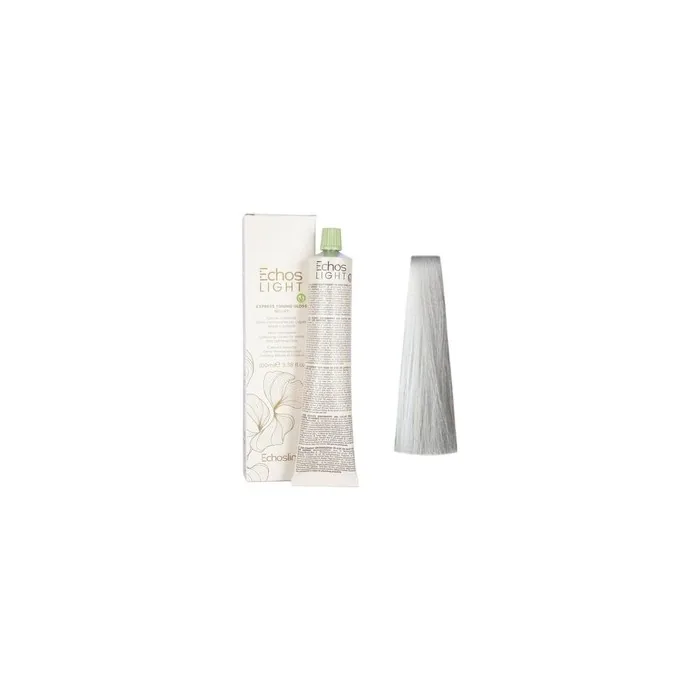 Echosline Echos Light Vegan Cream-Paint Toning Ammonia Free Ash Color for Hair 100ml Platinum Shiny