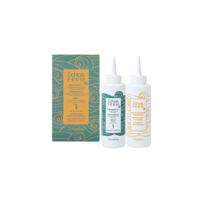 Echosline Permanent Set Liquid P1 & Neutralizer 100 Ml 120 Ml
