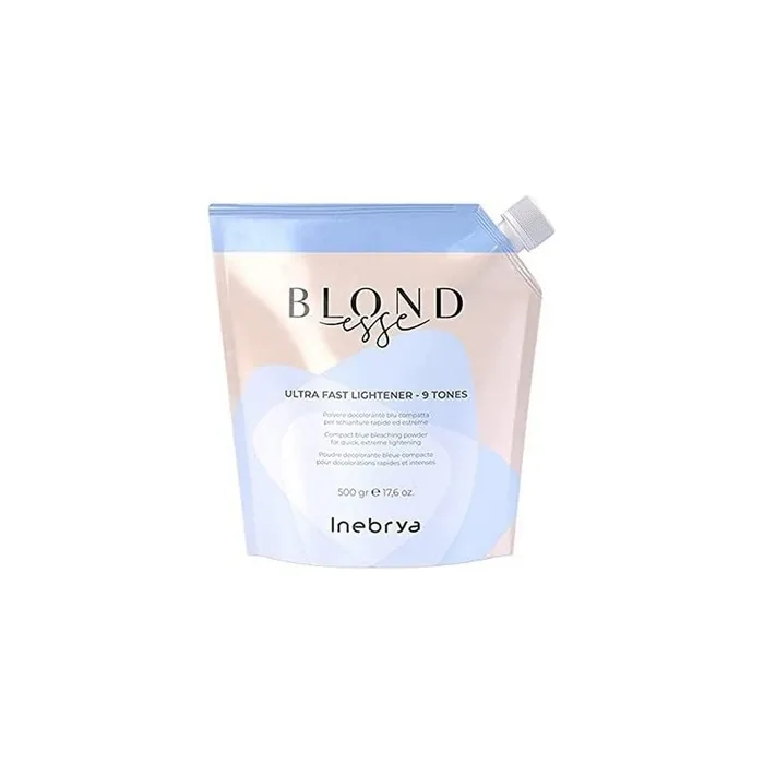 Inebrya Blondesse Ultra Fast Lightener Powder Blue 9 Tones 500g