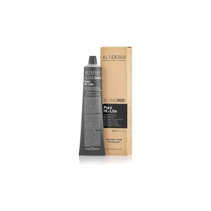ALTEREGO Blondego Pure Hi-Lite Hair Color Remover and Lightener 150ml