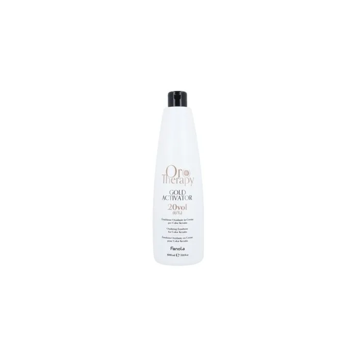 Fanola Oro Therapy Gold Cream Color Activator 6% 20 Vol. 1000ml