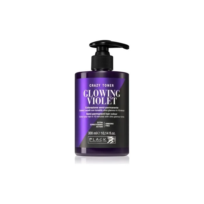 Professional Line Crazy Toner Glowing Violet Hair Color 300 Ml